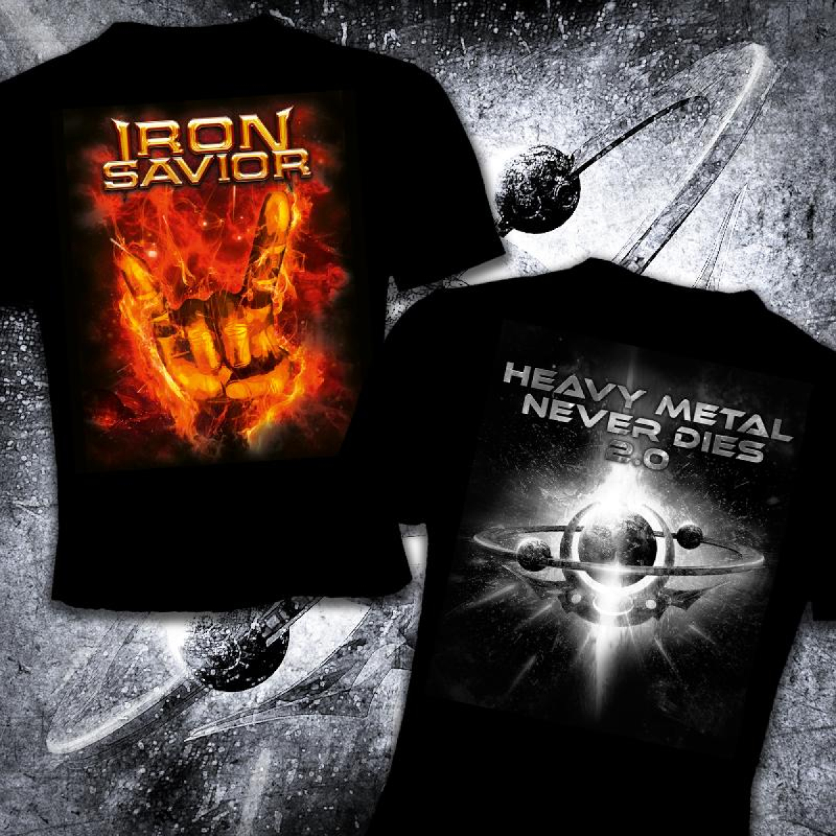 T-Shirt HEAVY METAL NEVER DIES 2.0